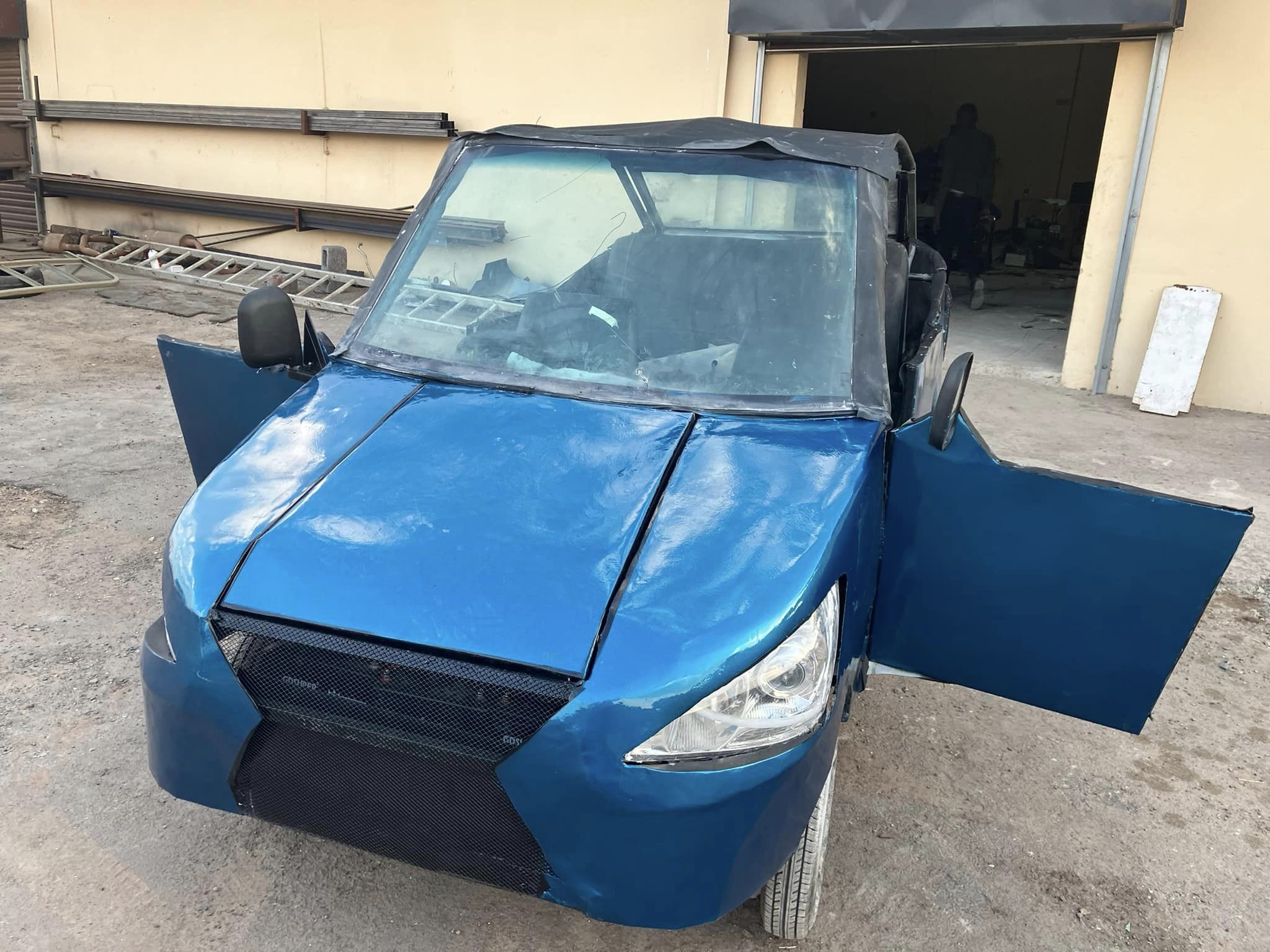 RCC Electric Car at the Lusaka Moto-Show Lusaka 2023